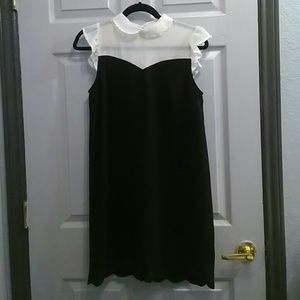 Cute Black & White Shift Dress